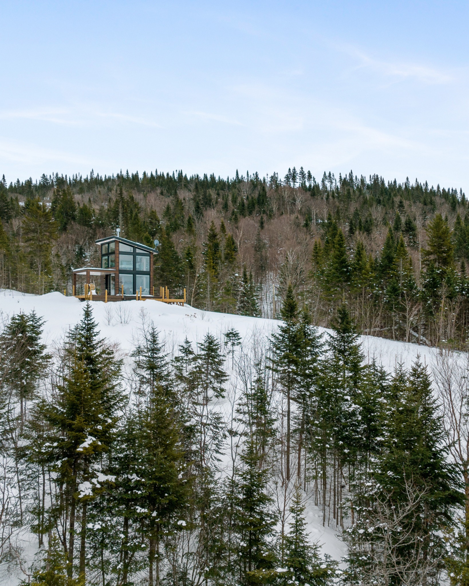 Projet Chalet LAO - ou le havre de paix parfait pour célébrer la Saint-Valentin. ❣️
#valentineday