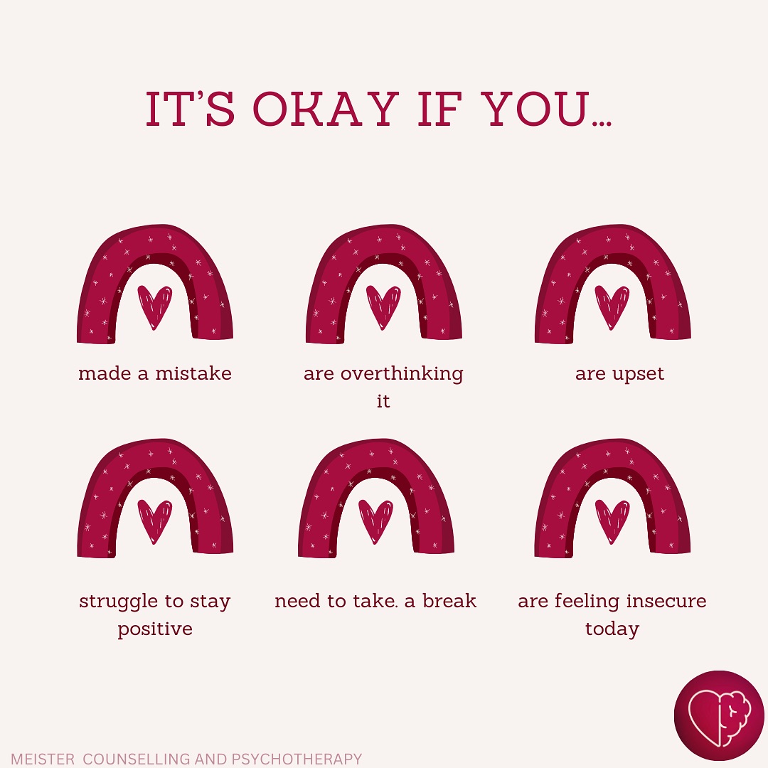 A little reminder because life can be tough sometimes ❤️ You got this!
I specialize in relationship support for individuals and couples. Be sure to click on the link in my bio for more information and/or to get in contact with me!
#youareworthit #happiness #love #selflove #therapy #couplescounselling #relationships #healthyrelationship #relationshiptherapy #relationship #marriage #marriagecounselling
#worthy