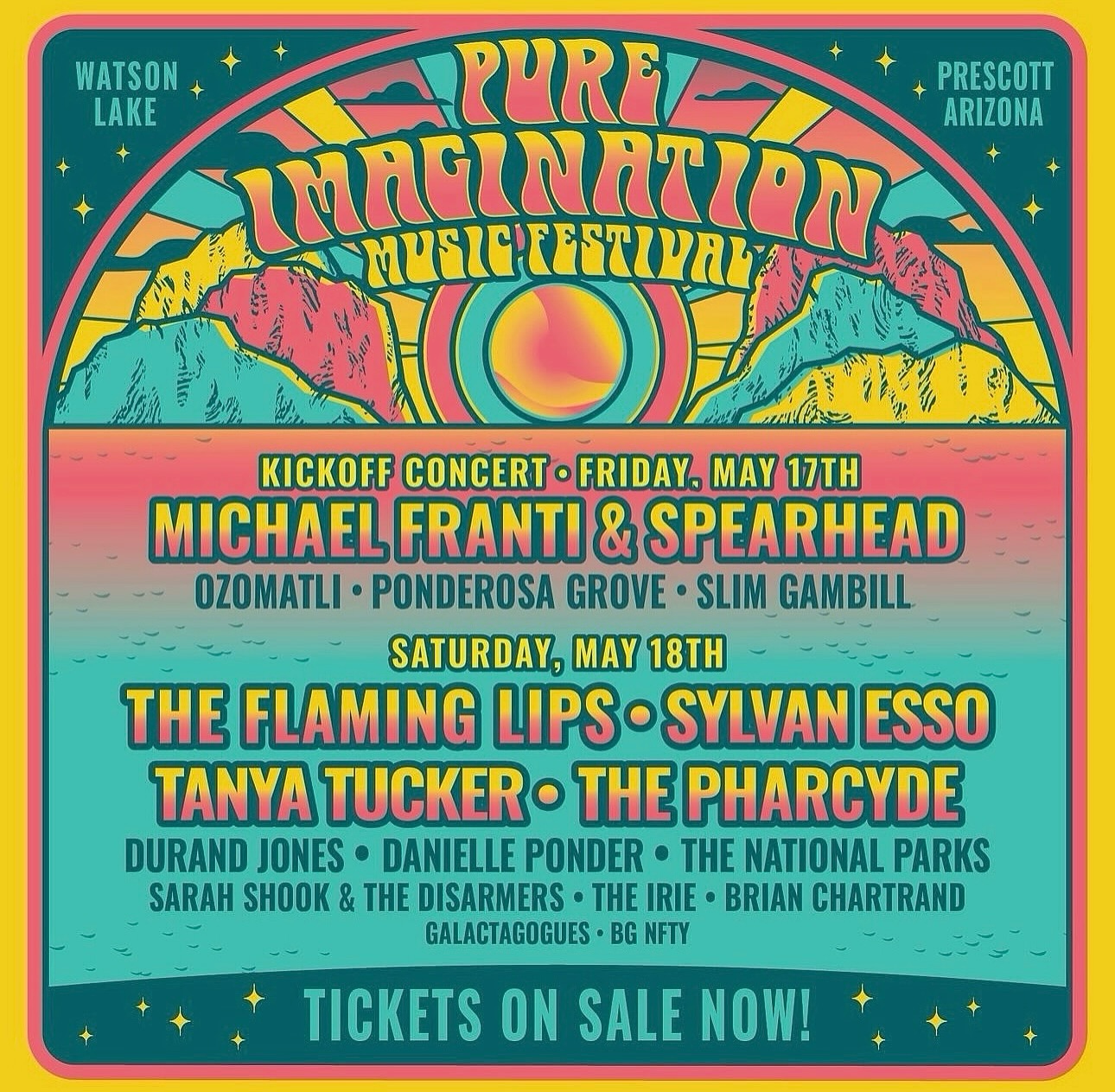 We take the stage today at noon! ☀️ See you there!!