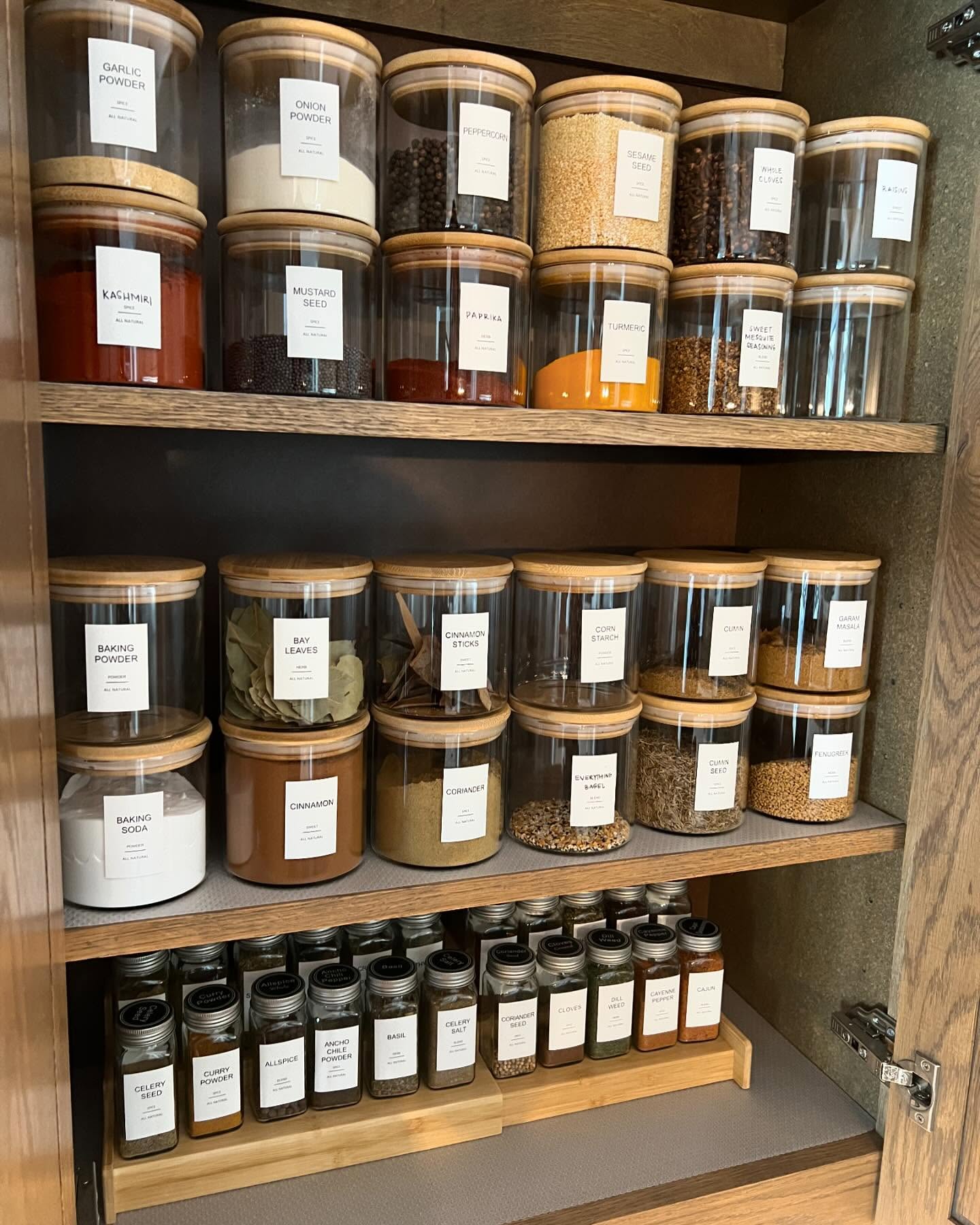Still thinking about this beautiful spice cabinet we installed last month 🤩 If your still thinking about what you want for Mothers Day, this may be a sign ✨