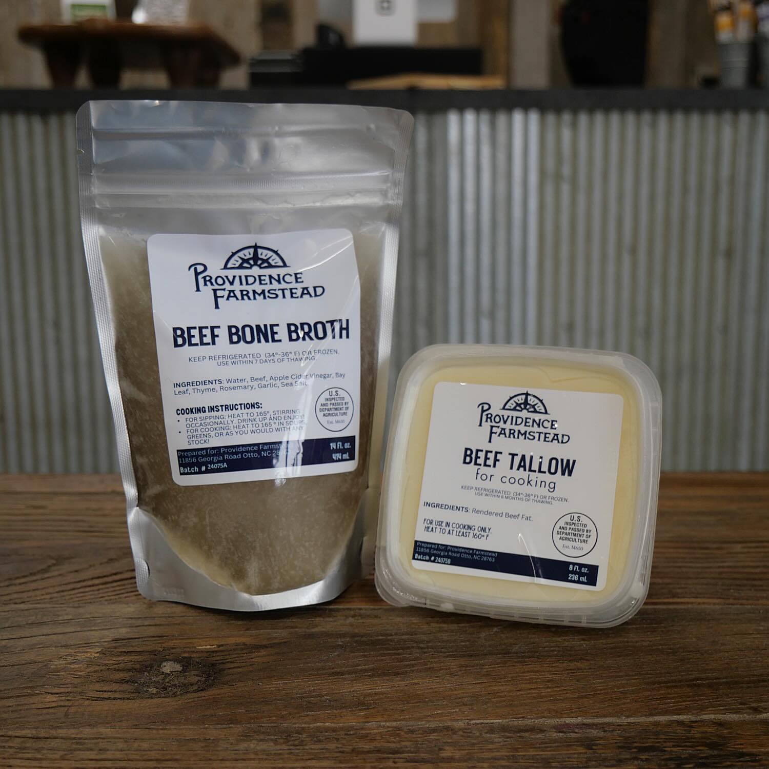 New Product Alert! American Wagyu Beef Bone Broth & Beef Tallow👏🏼🤩
•
Beef Bone Broth can be used for broths, stocks, or sipping.
•
Beef Tallow (rendered beef fat) can be used for baking, frying, searing, or even conditioning your wooden cutting boards and utensils.
•
Now Available at @thefarmsteadmkt open Wed-Sat 10:30am-6:00pm.
•
Any questions about either of these products? Let us know in the comments and we’d be happy to help!🤗