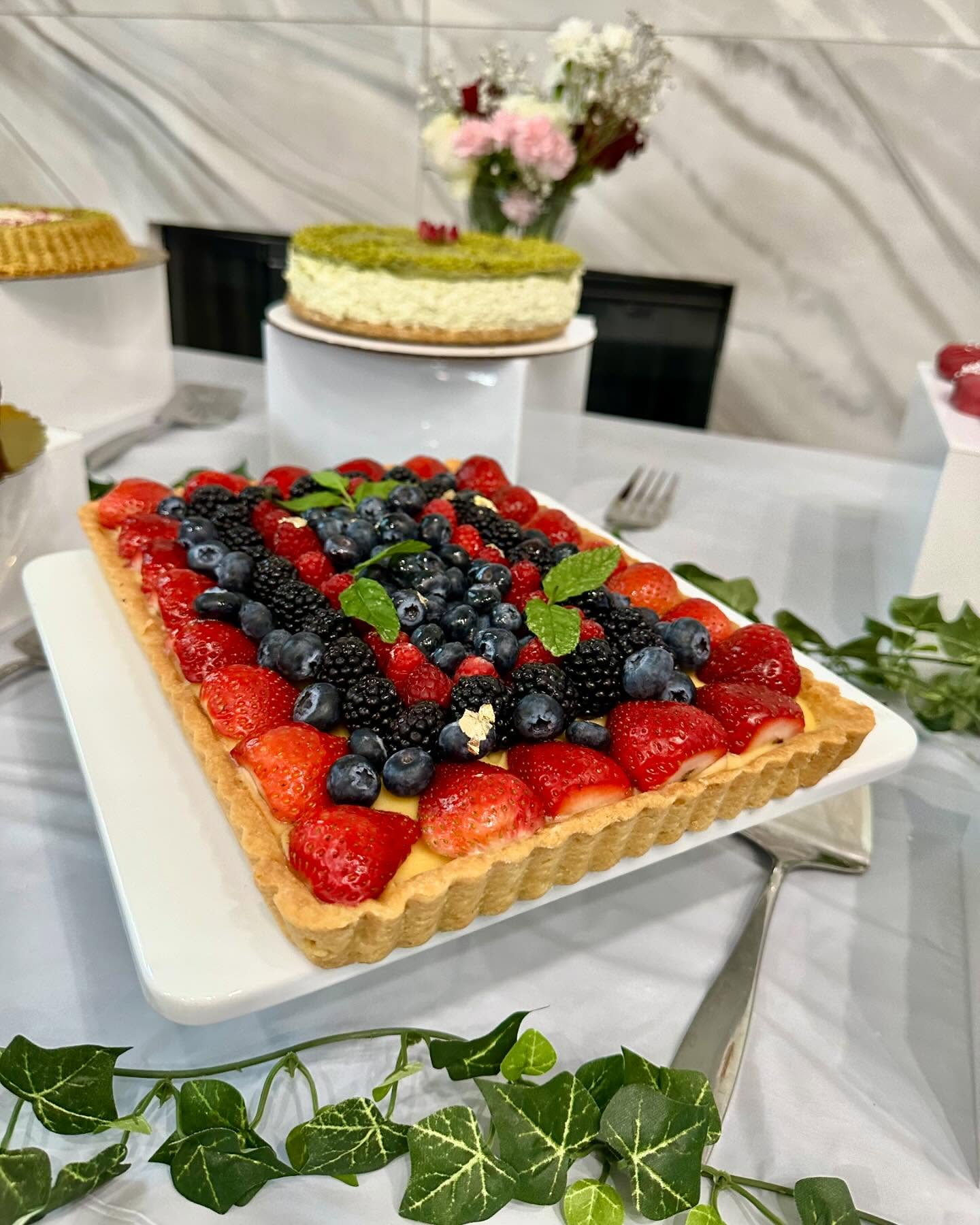 Fruit Tart 🍓🫐