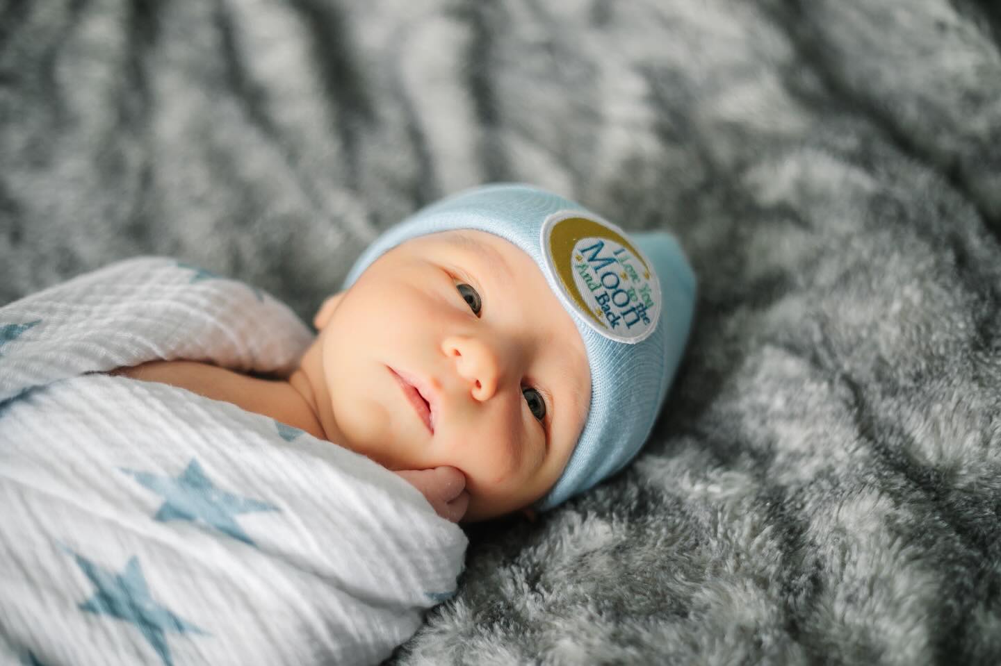 Baby announcement!!!
🩵🩵🩵
Baby Theodore August Yaussy was born on Thursday May 2 at 10:27pm. 7lbs 15oz and 21.5 inches of cuteness! We are over the moon and so grateful that he is happy and healthy. We’re all doing great, but Arnie is still a little confused 😆 all Arnie wants to do is play with him! Teddy has such a sweet disposition and is very alert for a newborn. We are so in love 🥰
📸: the great @allisonasthanaphotography
