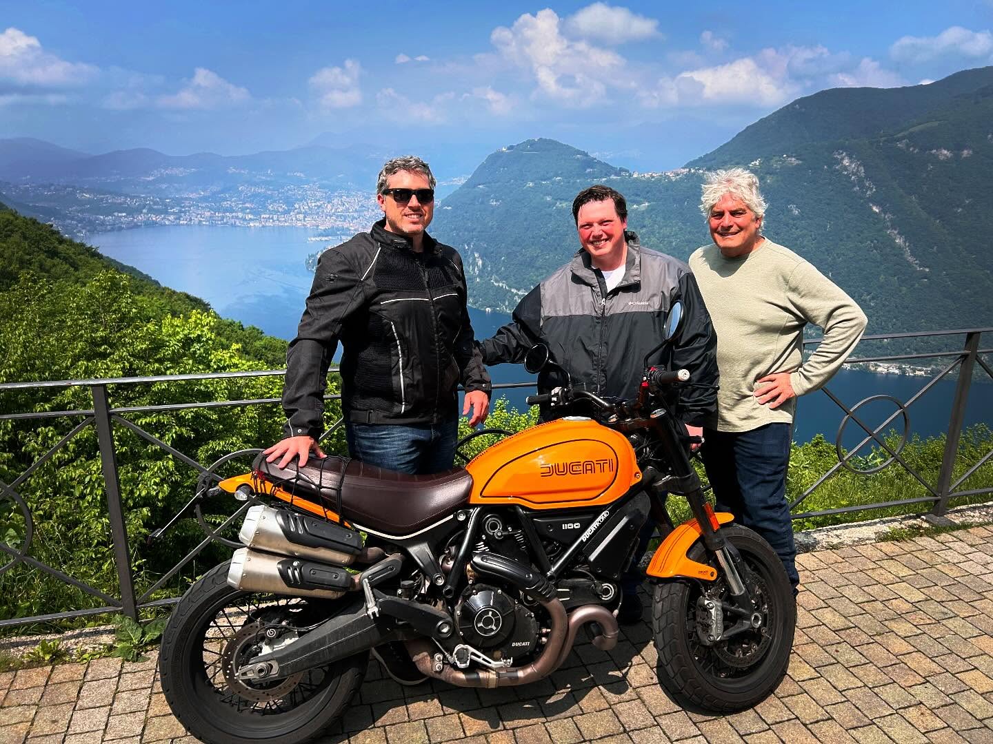 Father and sons. So good.
#lakecomomotorbike #motorcycletouring #lakecomo #ducati #motorcycle
