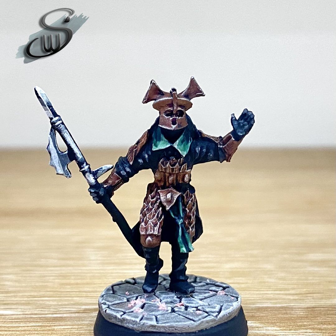 In Rhûn all are prepared to fight for the Dark Lord. Amongst these evil men are the Captains and heralds of the Easterling Realm - those who have fought for The Dark Lord Sauron for many years, and who now lead his armies into battle, inspiring their men to fight harder and stronger than ever before.
#MiddleEarthStrategyBattleGame
#MESBG
#GamesWorkshop
#MiniaturePainting
#Wargaming
#MiniatureWargaming
#EasterlingCaptain
#Easterlings
#MiddleEarthMiniatures
#TabletopMiniatures
#FantasyMiniatures
#LotRMiniatures
#HobbyPainting
#MiniaturePainter
#WarhammerCommunity
#TabletopGaming
#MiniatureArt
#CaptainOfMiddleEarth
#PaintingMiniatures
#MiniatureHobby