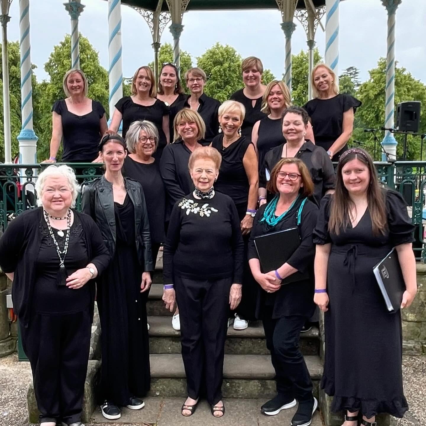 Our gorgeous ladies did a fantastic job today @shropshire_festivals #choir #sing #shrewsbury #shropshire #lovelife