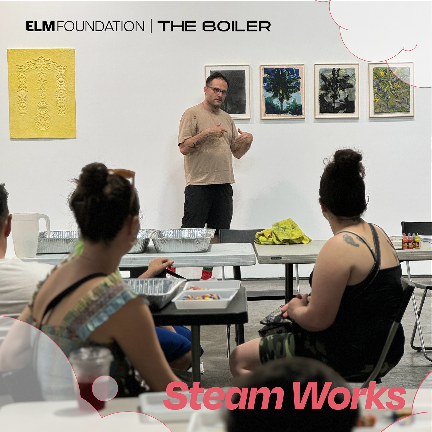 A big thank you to all who came out and to Baris Gokturk for leading an amazing Steam Works workshop!
Our young artists learned about Ebru, the Turkish art of marbling using inks on water, then put their new knowledge to work and made some incredible paintings of their own using this technique.
Baris is currently exhibiting his work in the group show Object / Boundary, now on view in @theboiler191
#elmfoundation #aspacetogathersteam #arteducation #brooklynart #greenpoint #community #communityart #nonprofit #mentorship #art #freecourses #studentwork #freeevent #artdemo #Williamsburg #paperart #steamworks #kidsworkshop #FREE
