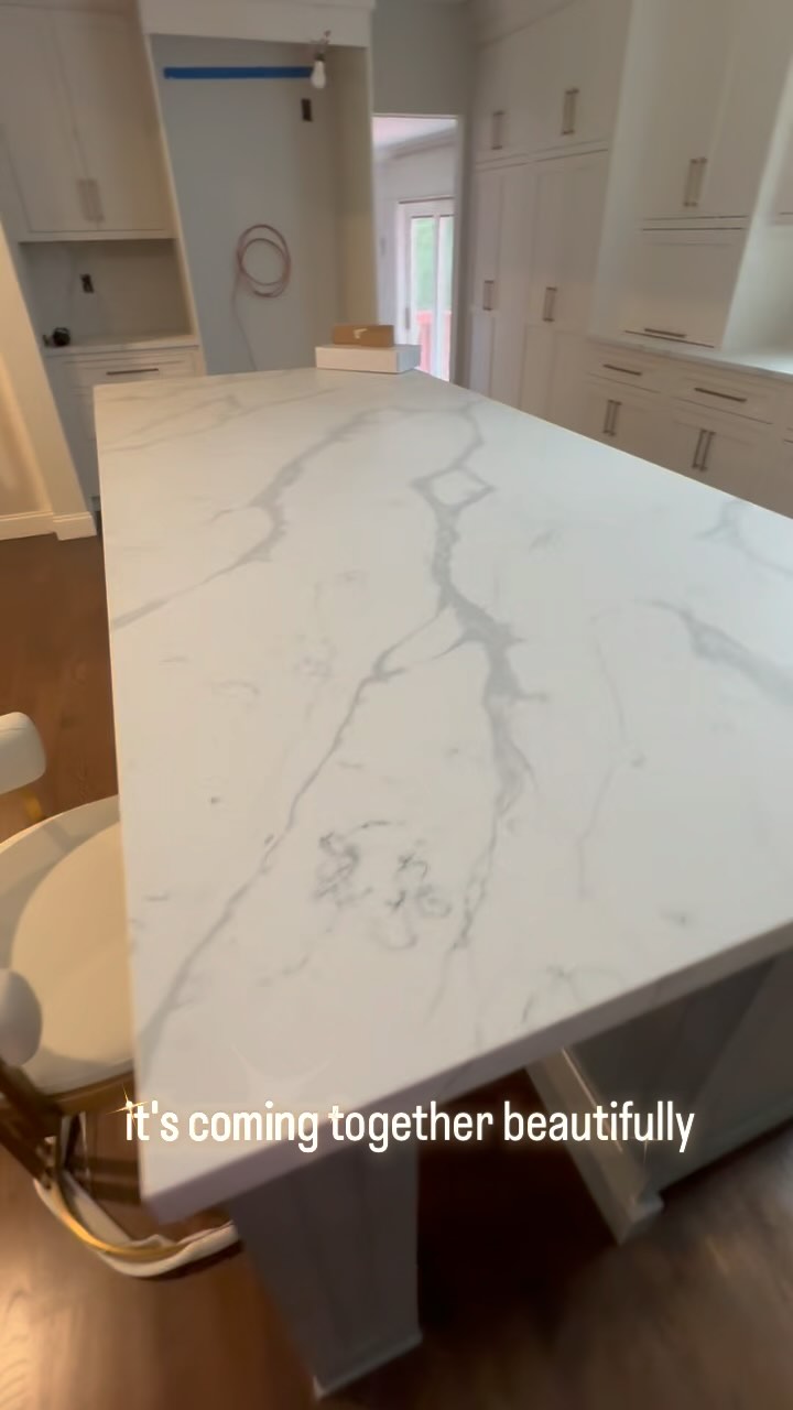 Your dream kitchen is nearly complete, and it’s coming together beautifully.