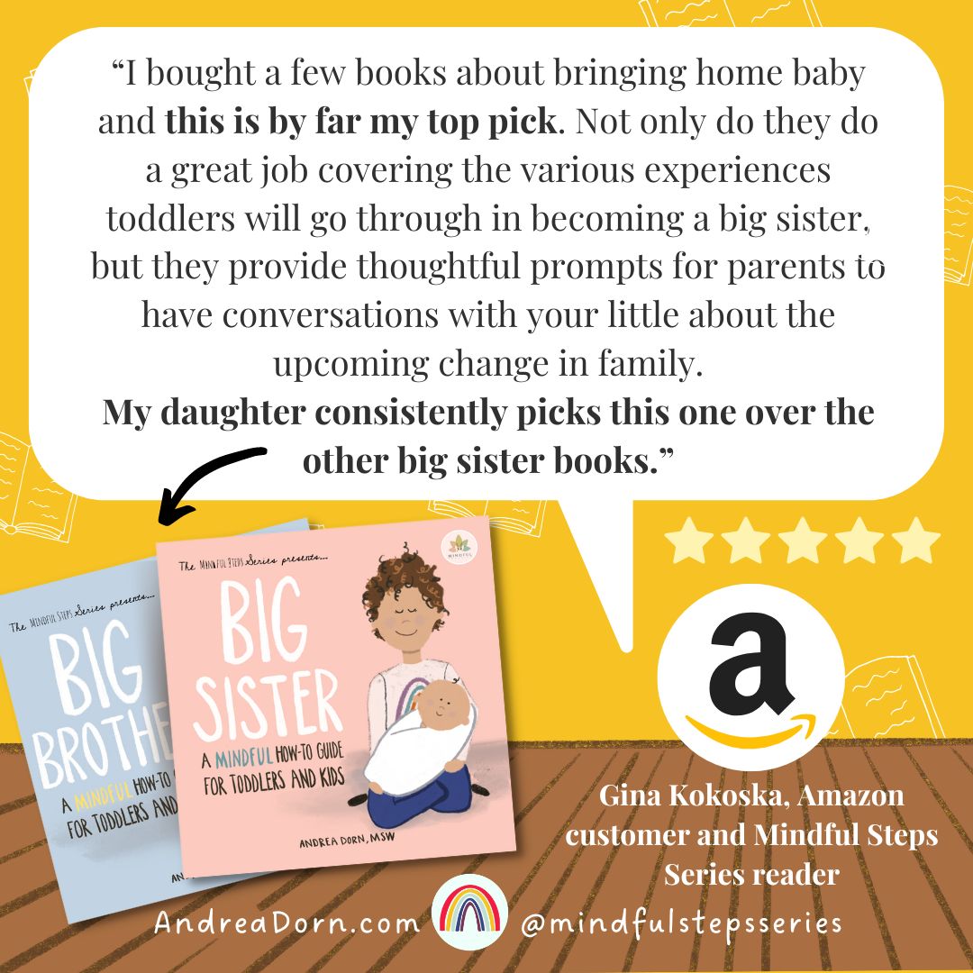 ❤️The Mindful Steps Series was created not only to help kids through major transitions and learning life skills, but also to give parents and caregivers tools, and more importantly language to explore and communicate through these sometimes tricky times.
I'm so grateful for all Mindful Steps readers and extra grateful for ones who take the time to share their thoughts.
Thanks for such kind words, Gina!
#mindfulstepsseries #mindfulkids #socialemotionallearning #socialemotionaldevelopment #attachment #mindfulparenting #parenthoodunplugged #motherhoodunplugged #childhoodunplugged #bookreviews