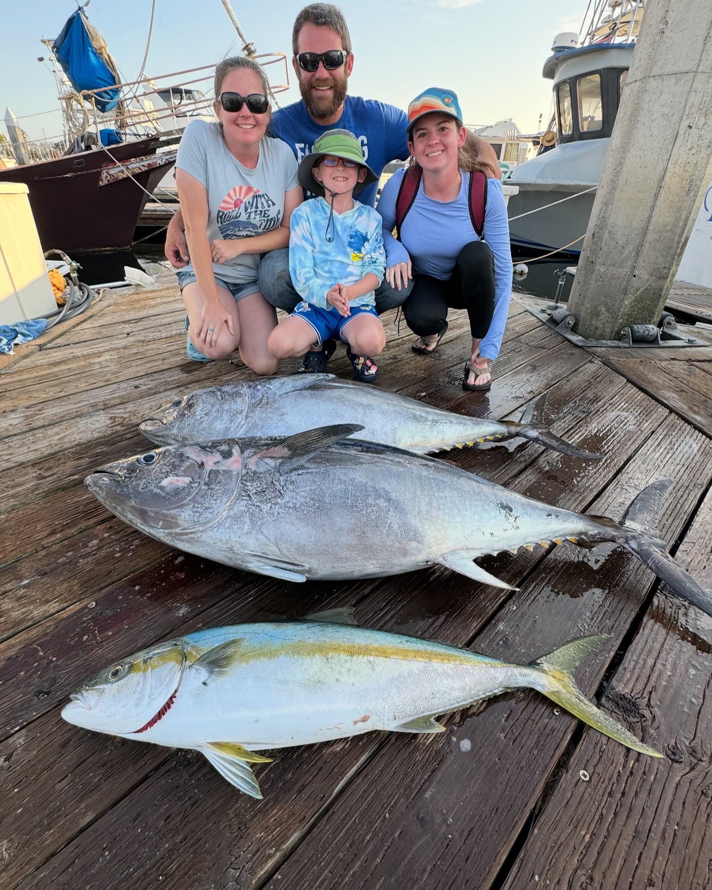 Good local fishing this past week with some appearances from a few schools of bluefin tuna close to home. Summer is in full swing- awolsd.com to book!