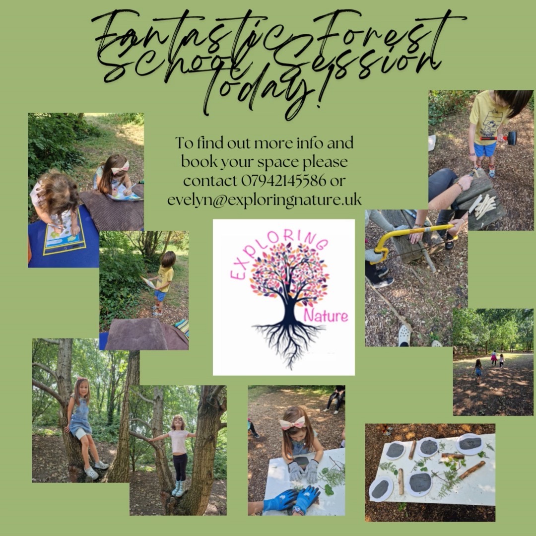 Children need time to play, create and reconnect to nature. They feel the effects of the busy world we live in and forest school is an ideal way to boost their wellbeing. Playing and creating in nature builds their strength, resilience and reconnects them to the natural world. We would love to see you at one of our sessions. Please message me to secure your space restarting in the first week of September. Forest school sessions are available for children aged 18 mths -15 years. We look forward to meeting you soon. 😊🌿