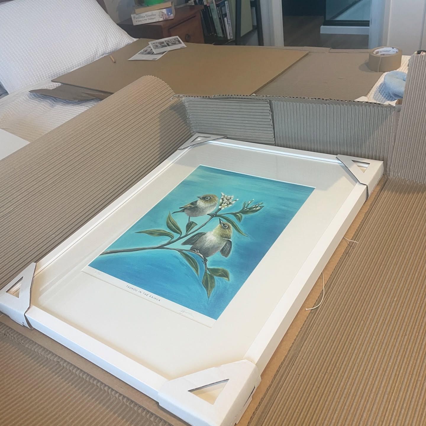 Another print off to its new home yesterday. Looking for Xmas or special occasion gifts for #birdlovers ? Get in touch Iāve got you covered with something a little out of the ordinary.