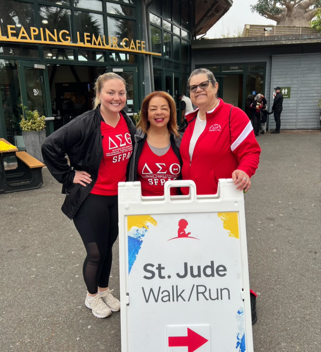 SFPAC walked to stop childhood cancer with St. Jude at the SF Zoo this weekend! Our team raised over $500 for the cause 🥳