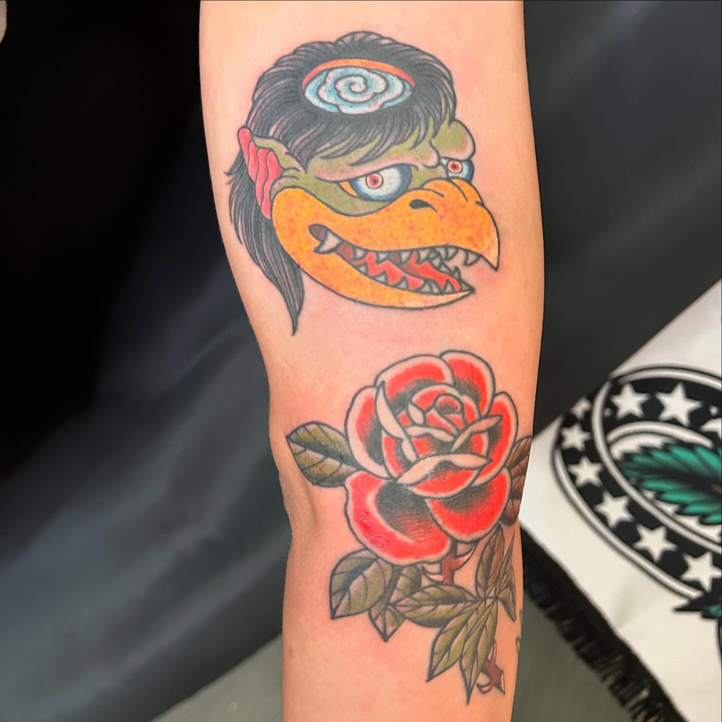 Some recent work from our $200 Tat-Tuesday designs done by @jerrybladestattoo Every Tuesday we post one shot designs our artist would love to do at a set price. They’re all one & done designs available for that week only. Keep your eye out for new designs every week!👍🏼🤙