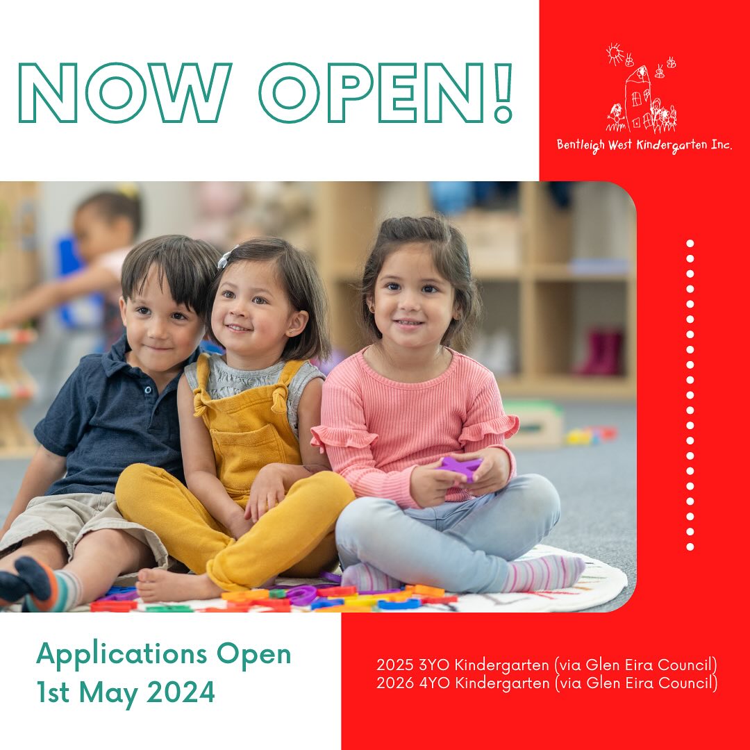 2025/26 Kindergarten enrolments are now open. Head to the @cityofgleneira website to complete your child’s application. Dont miss out!