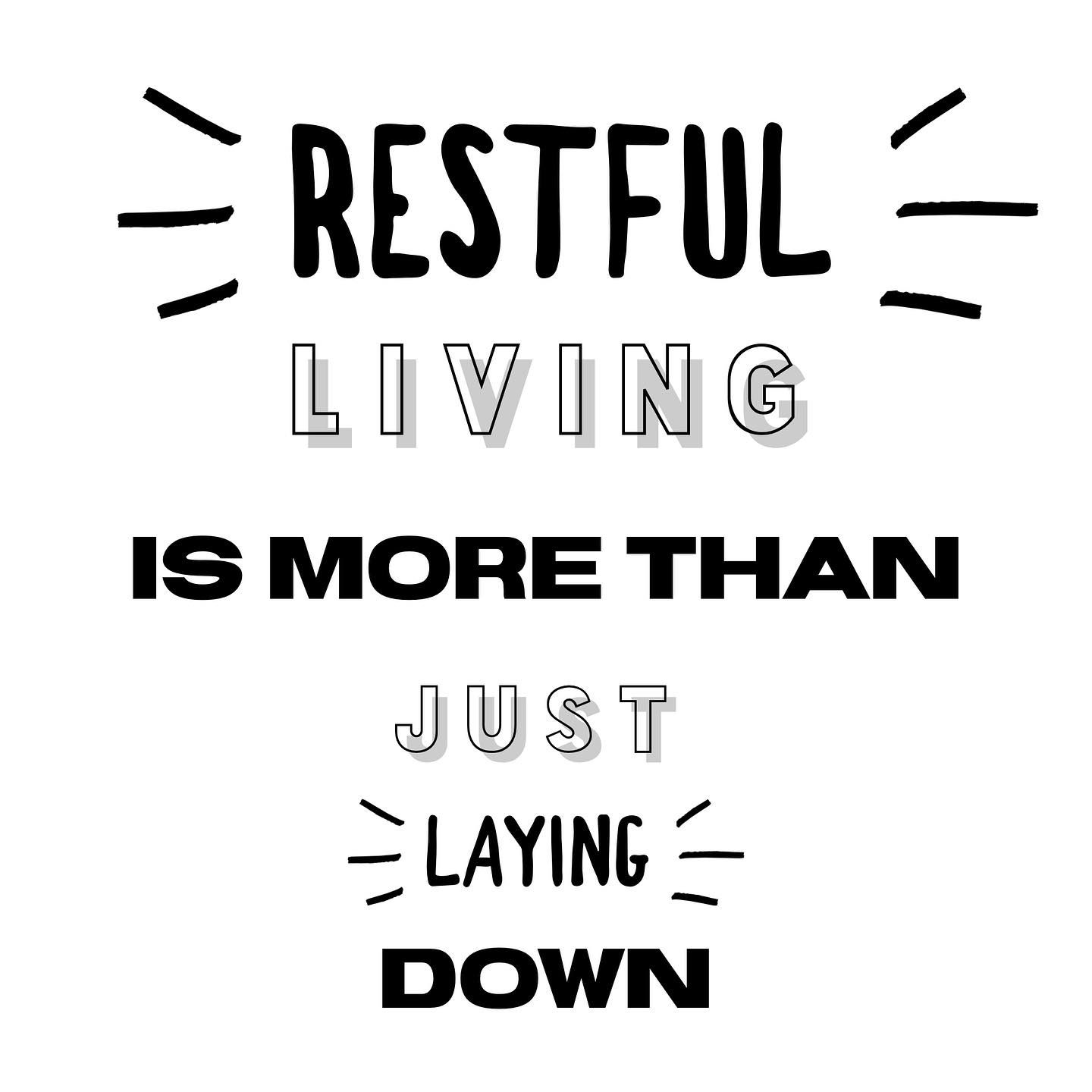 Learn how rest can and will rebuild your mind, redesign your life and reestablish your power.
YOU DESERVE A MORE
RESTFUL WAY OF LIVING
Join me in creating a rested foundation to daily living by daring to choose you. By daring to choose what feels restful vs exhaustive.
We begin by resting our bodies for strength.
We begin by resting our voices for clarity.
We begin by creating a doing it differently plan, just for you.
Are you REST Curious?
🫶🏻👐🏻
#wadsworth
#fairlawnohio
#akronohio
#cleveland
#empoweredwomen
#sisterlove
#grindculture
#ohioyoga
#clevelandyoga