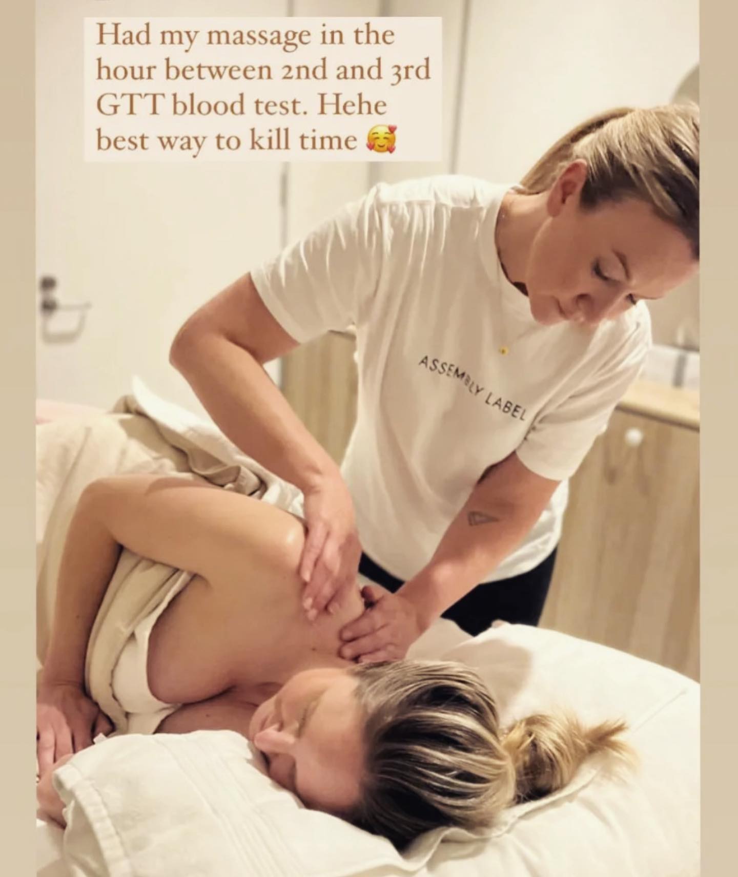 Pregnant mummas come & get your GTT Blood Tests & have a massage while you wait! @maternalandinfantwellbeingmelb @mum_bub_nutrition #reviveandrestoremassage #massage #pregnancy #melbourne