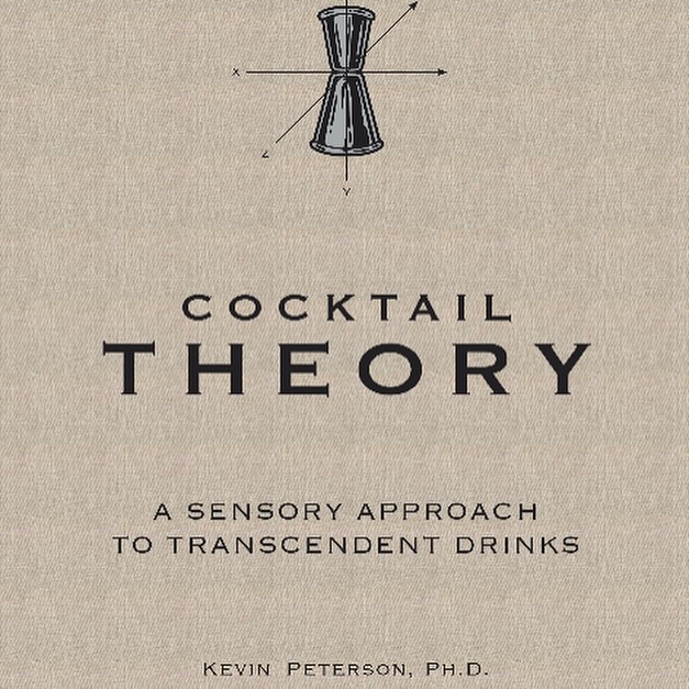Currently reading “Cocktail Theory” by Kevin Peterson of @castaliacocktails & @sfumatofragrances in preparation for a podcast conversation later this month.
His background as a perfumer and engineer offers some unique thoughts into achieving more ideal cocktail flavors and pairing the right drink to the right guest.
