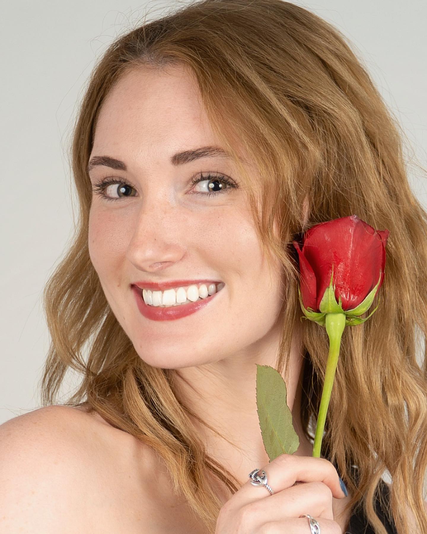 Is she on the next season of The Bachelor? Or is she in yet another parody musical? Only way to find out is to clink that link in my bio 😊 🌹(Edit: no longer in my bio but you probably already guessed it was another parody musical aka Reality Romance!)