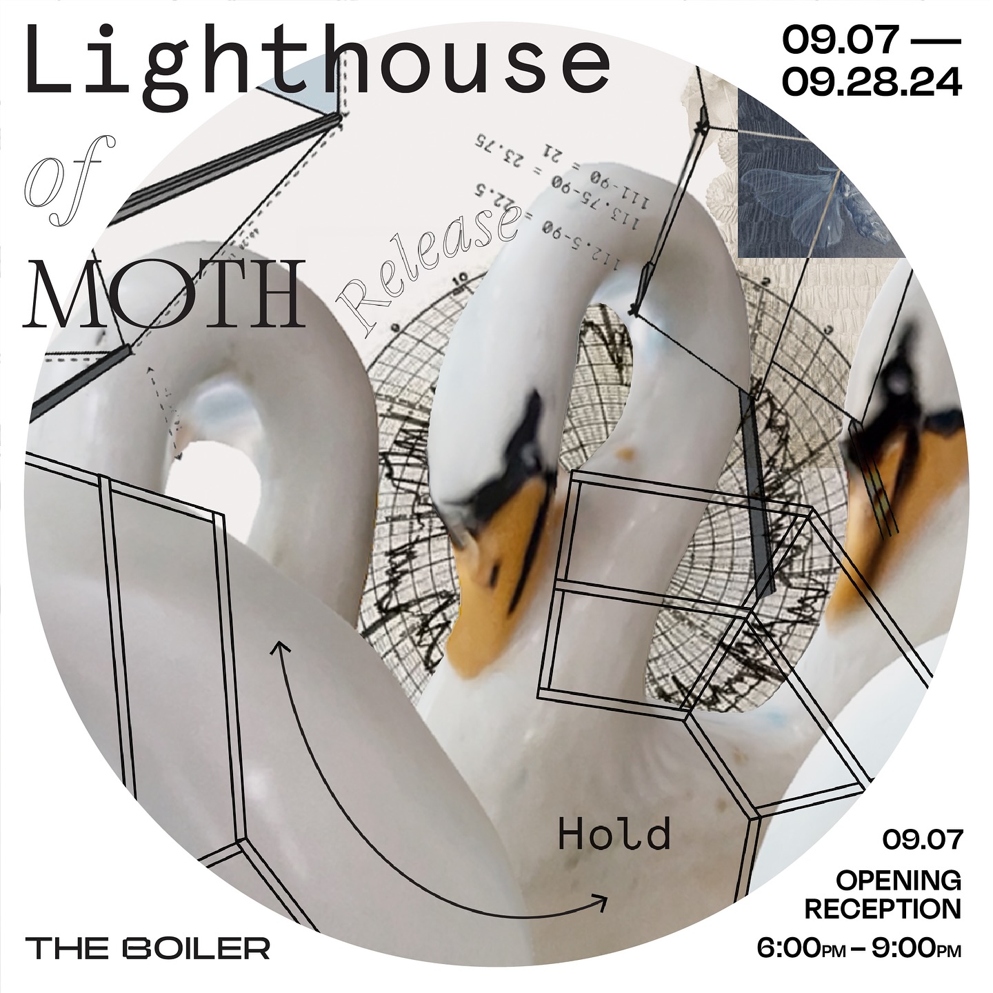 🚨UPDATE: Saturday, Sept 21st the gallery will be by DM appointment only.
Lighthouse of Moth, Opening This weekend, September 7th!
Akin to a moth consuming fibers, @meaghan_elyse transforms and weaves discarded materials into a spiral lighthouse for her debut solo show.
This experimental installation asks: can the frequency of a body be felt across a room? Across the earth?
Join us for an opening reception on September 7th, from 6-9PM. The evening will include an activation from dancer John Maria Gutierrez (@johnmariagutierrez).