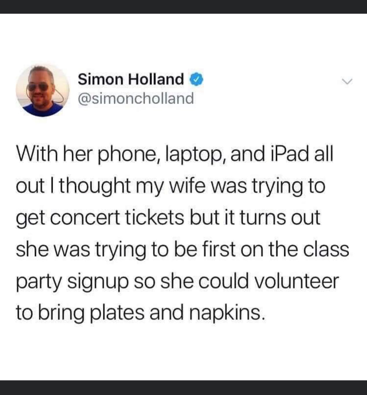 It’s me. I’m that wife 😂🙌