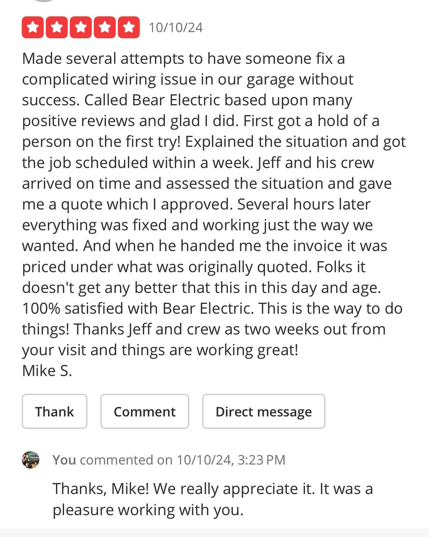 Jeffstangs pulling out the 5 ⭐️