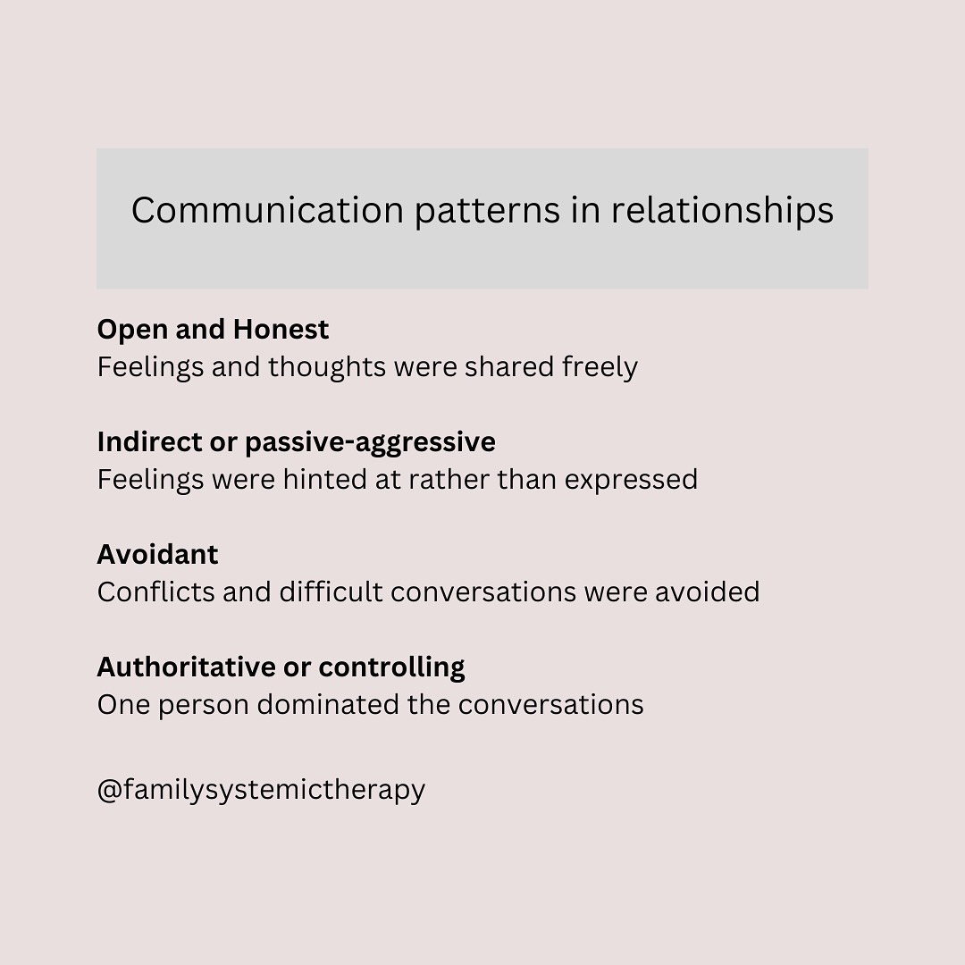 Is Your Family’s Communication Style Holding You Back?
How does your family communicate? Do you avoid conflict at all costs, or maybe you’ve learned to bottle up emotions rather than express them?
💬 Many of us carry our family’s communication habits into our relationships—whether that’s avoiding difficult conversations, using passive-aggressive language or even staying silent when we really need to speak up.
These patterns can show up as:
- Difficulty expressing your needs in a relationship
- Avoiding confrontation, even when it matters
- Feeling frustrated because you’re not being heard
Understanding communication styles could be the key to healthier, more fulfilling relationships.
What’s one thing you’ve been holding back in your communication lately?
———————————————————————-
👀If we haven’t met yet, my name is Manjit and I specialise in helping individuals understand the impact of family patterns, narratives and attachment styles on their relationships.
#systemictherapy #communicationstyles #familypatterns #psychotherapist