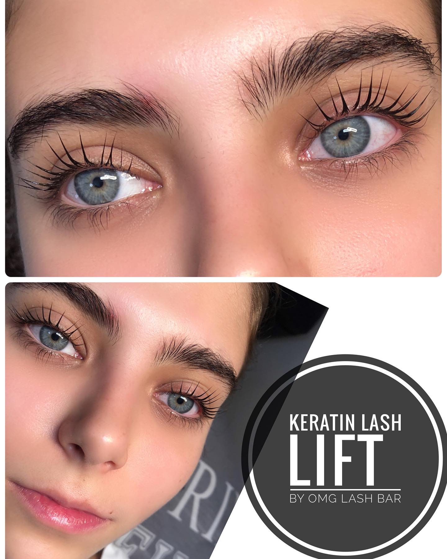 Keratin Lash Lift by omg lash bar