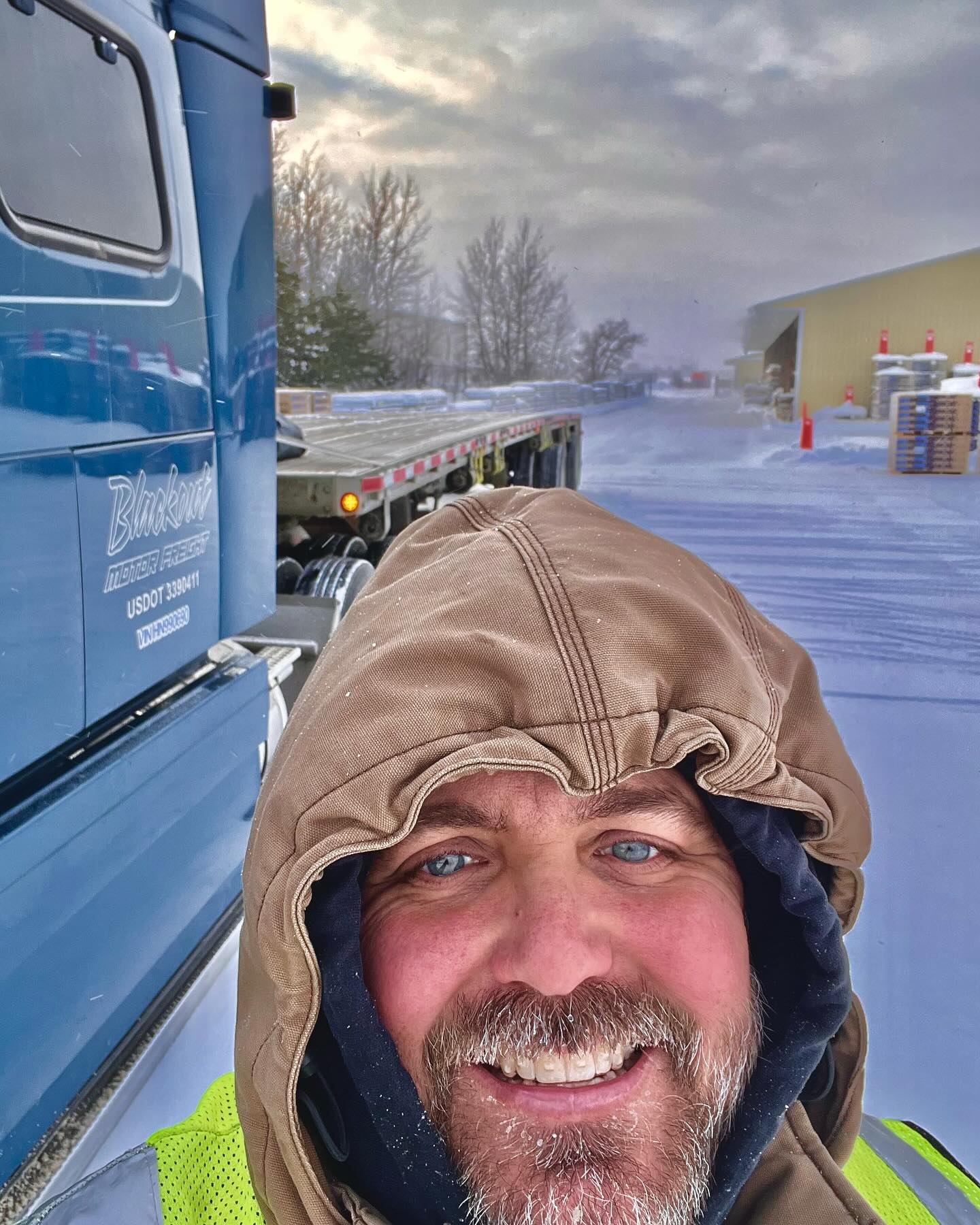 Just up here in northern Michigan. Aka the tundra. Single digit temps, blowing wind, snow and ice covered roads. Hope your day was warmer than mine!