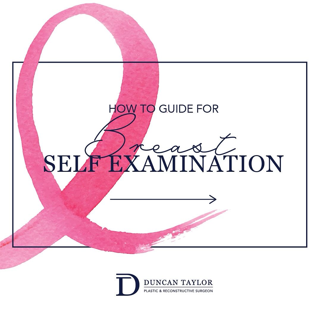 Know your breasts and schedule your regular self checks in your diary, so you don’t forget!
Dr Duncan Taylor (MED0001883464) Specialist Plastic & Reconstructive Surgeon.
🔹 This is information is a simplified guide only. 
#breastcancerawareness #breastcancerawarenessmonth #checkyourself #checkyourbreasts #breastcancerperth #perthbreastcancer #selfexamination #knowyourbreasts