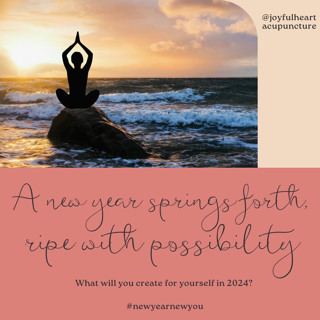 What are you ready to leave behind???
Dis-ease, anger, unfulfilling relationships, resentment, criticism, self-doubt, limiting beliefs, fear…
So that you can make space for something new…
Self-love, inner peace, vibrant health, kindness to others, resilience, prosperity… ✨
The time is NOW, and you CAN do it 💪🏽🙌🏾🫶🏿
Wishing you a beautiful new year in which you create the life you’ve always dreamed of.
And I’m here to help you every step of the way 💗
Personalized, holistic treatments that strengthen, balance, rejuvenate, and help you let go of what’s no longer serving you, so that you can enjoy your best life.
Sending so much love to my tribe world-wide! 💖
With gratitude,
Teressa @joyfulheartacupuncture
#newyearnewyou #healingwithacupuncture #endlesspossibilities #vibranthealth #youcanhealyourlife #thetimeisnow #acupuncturekohphangan