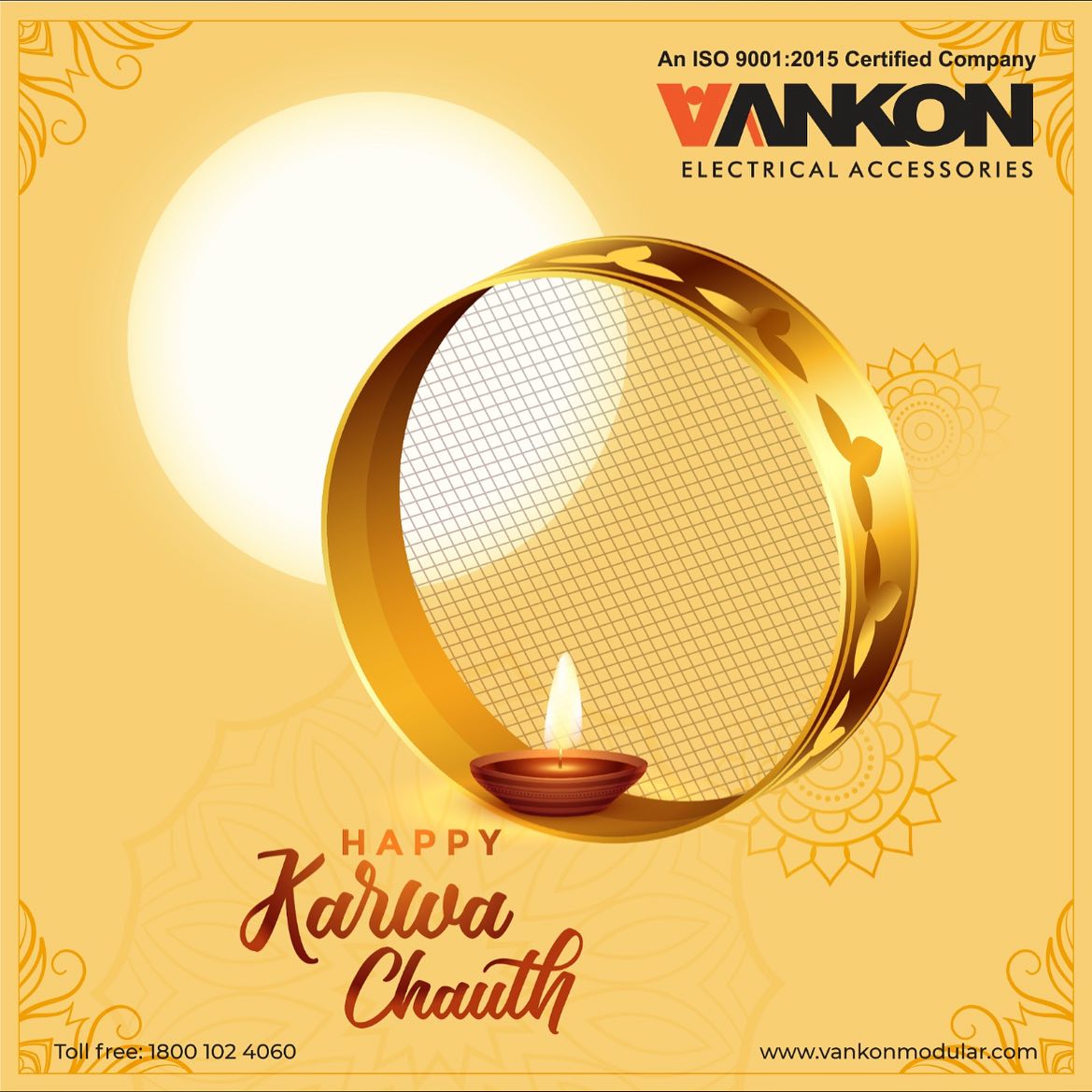 Vankon wishes everyone a very happy Karwa Chauth!
.
.
.
.
.
.
#vankon #vankonmodular #switches #lighting #cables #switchgears #LED #homeautomation #electricalaccessories #modularswitches #modularswitchplates #electrical #lightingideas #lightingsolutions #makeinindia #madeinindia #vocalforlocal #supportlocal #proudlyindian #karwachauth #karwachauth2023