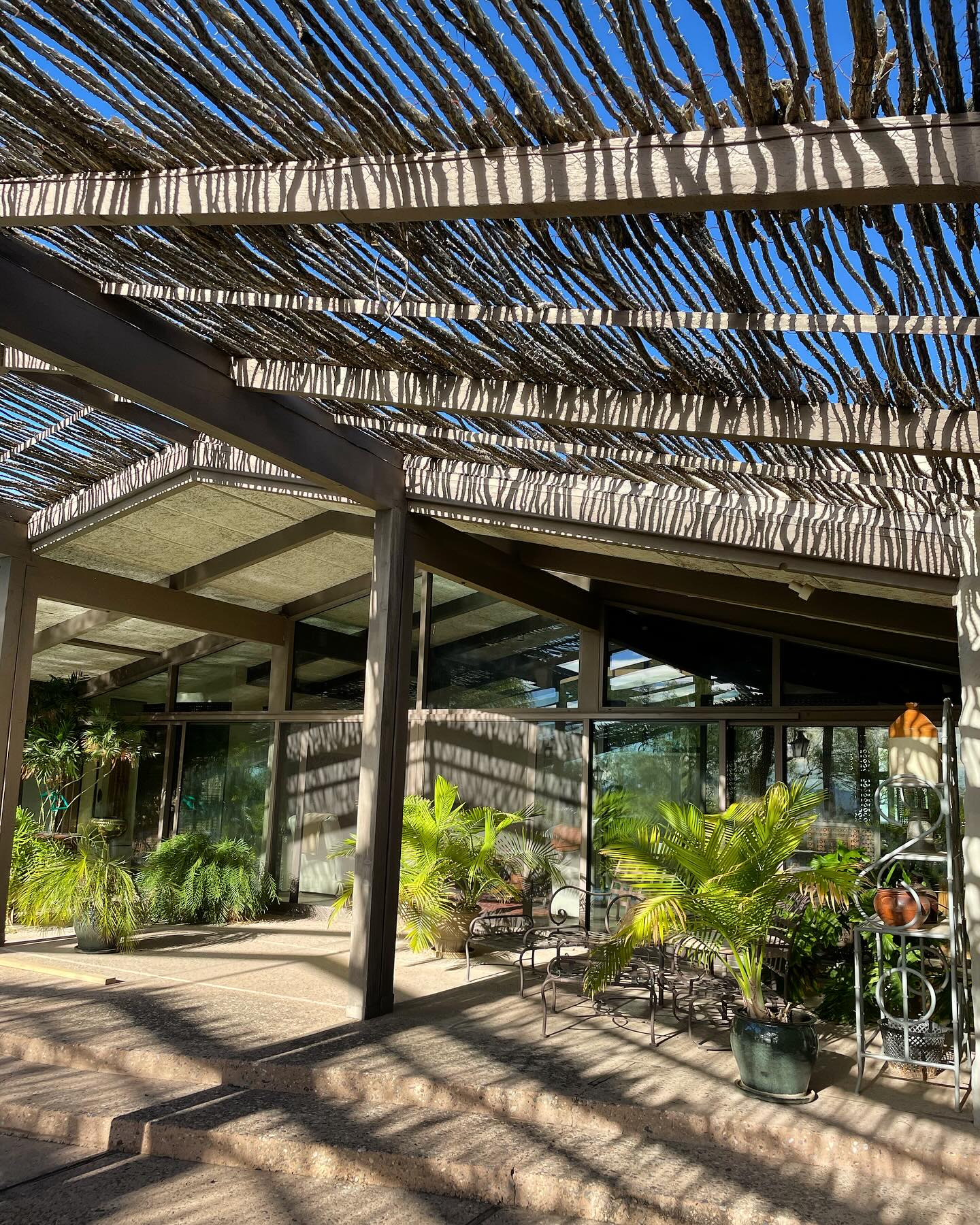 Shade your space with ocotillo panels🤎