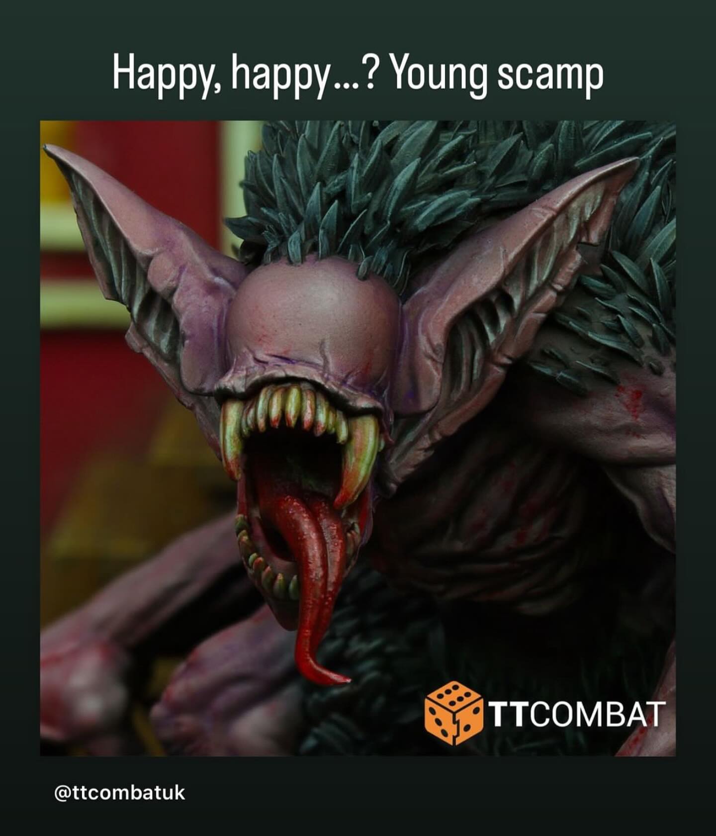 Lots of teases of this monster!
#carnevalestrigoi #vampiremonster #carnevaleminiaturesgame #ttcombat #ttcombatcarnevale #paintingcarnevale #ttcombat #ttcombatminiatures #ttcombatcommunity #ttcombatpaints #commissionpainting #paintingminiatures #brushforhire #wargaming #tabletopgames #tabletop #miniatures #miniaturepainter #miniatureart #minipainting #miniwargaming