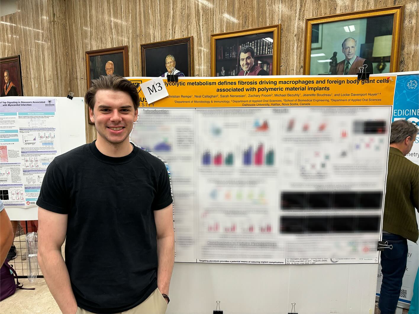 We had a great time sharing our latest research at Dalhousie Faculty of Medicine Graduate Research Day. Looking forward to getting this work out in print soon!