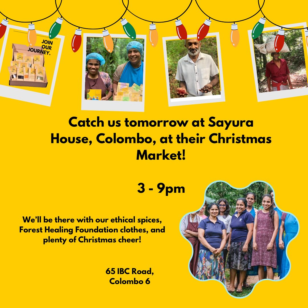 See you #tomorrow for a fun filled afternoon and evening at @sayurahouse for their Christmas market!