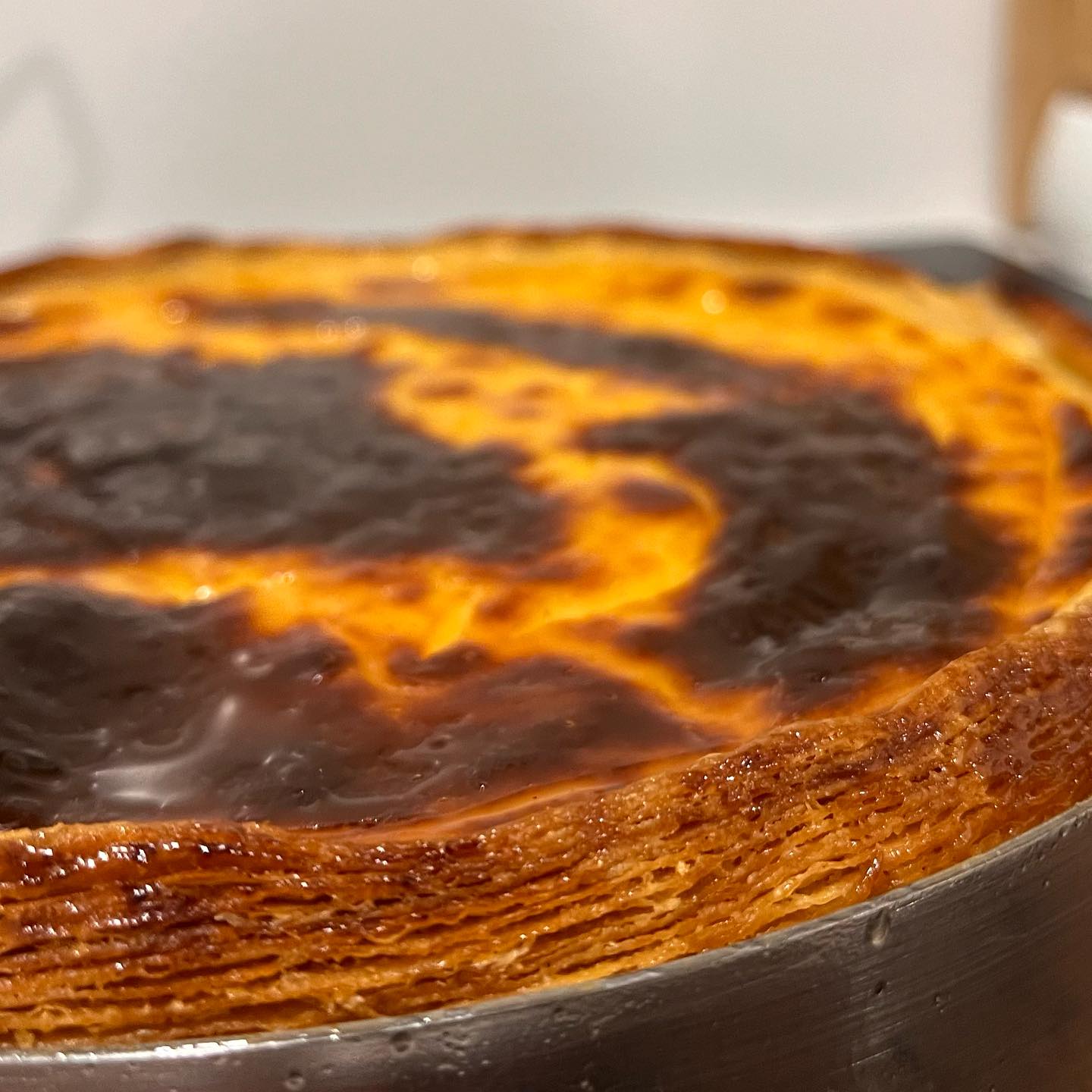 I could drown in this vanilla cloud #flan #vanilla #pastry #dublin