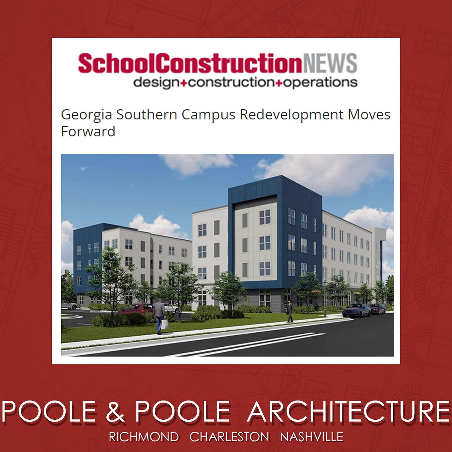 It has been so great to work on this redevelopment project right off the campus of Georgia Southern. This project is adding so many more housing and commercial opportunities to Statesboro. We love when we get to bring our clients vision to life! Read more about it in the article linked in our bio!
