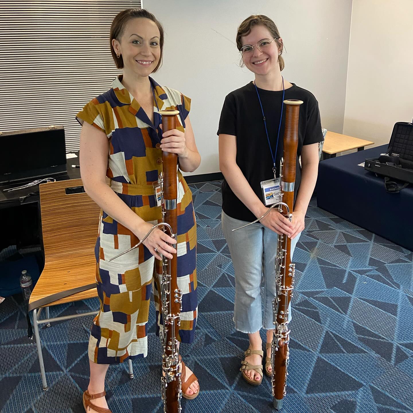 An incredible IDRS with @leitzingerbassoon. It was a pleasure seeing @nancilotte perform- thanks for stopping by the booth! I did manage to make a couple of excursions into a canyon and a cave while I was out there, and it was so worth it.