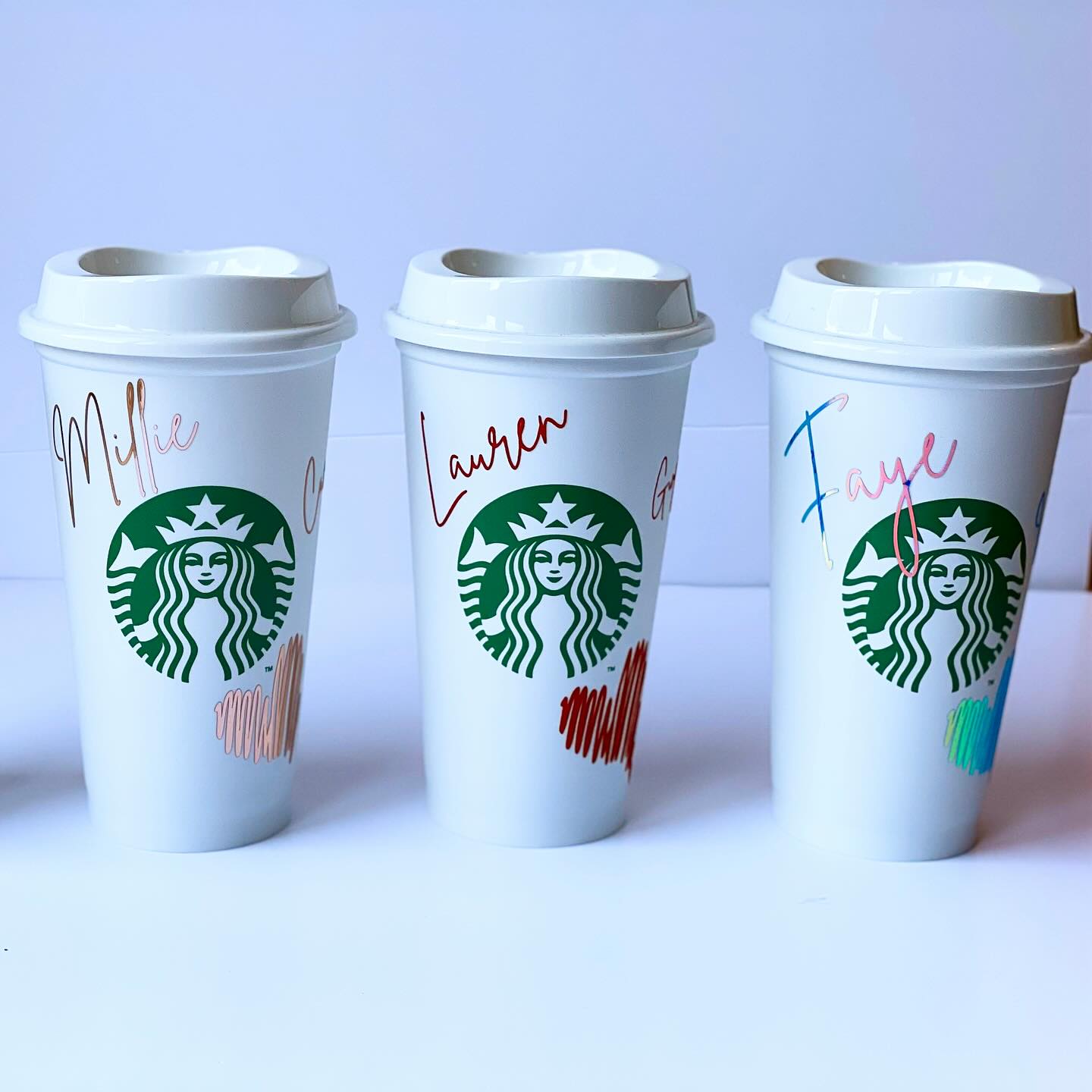 Have you noticed that you can’t currently buy these cups in Starbucks whilst they make way for their Xmas range!! Well don’t worry as we have plenty and can make them personalised just for you or the lucky person you chose to give them too!! #starbucks #starbuckscups #starbuckscupscollectors
