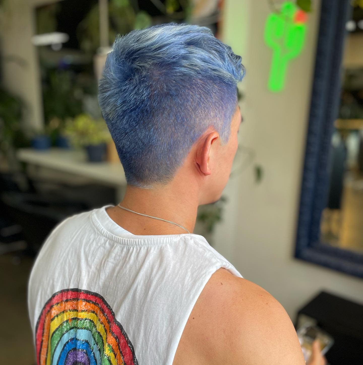 π§ββοΈπ§ββοΈπ§ββοΈthe beautiful @samko635 #@mukhaircare_global #windsorprahranhair #melbournehairdresser #3181 #razordollssalon #chapelstprecinct #creativecolouristsmelbourne #authentichairarmy #vividhair @behindthechair_com #rainbowhair #mermaidhair #alternativehair #shortbluehair #blue #grunge #pastel #xtina #y2k #y2khair @razordollsbrooke @razordollspeanut