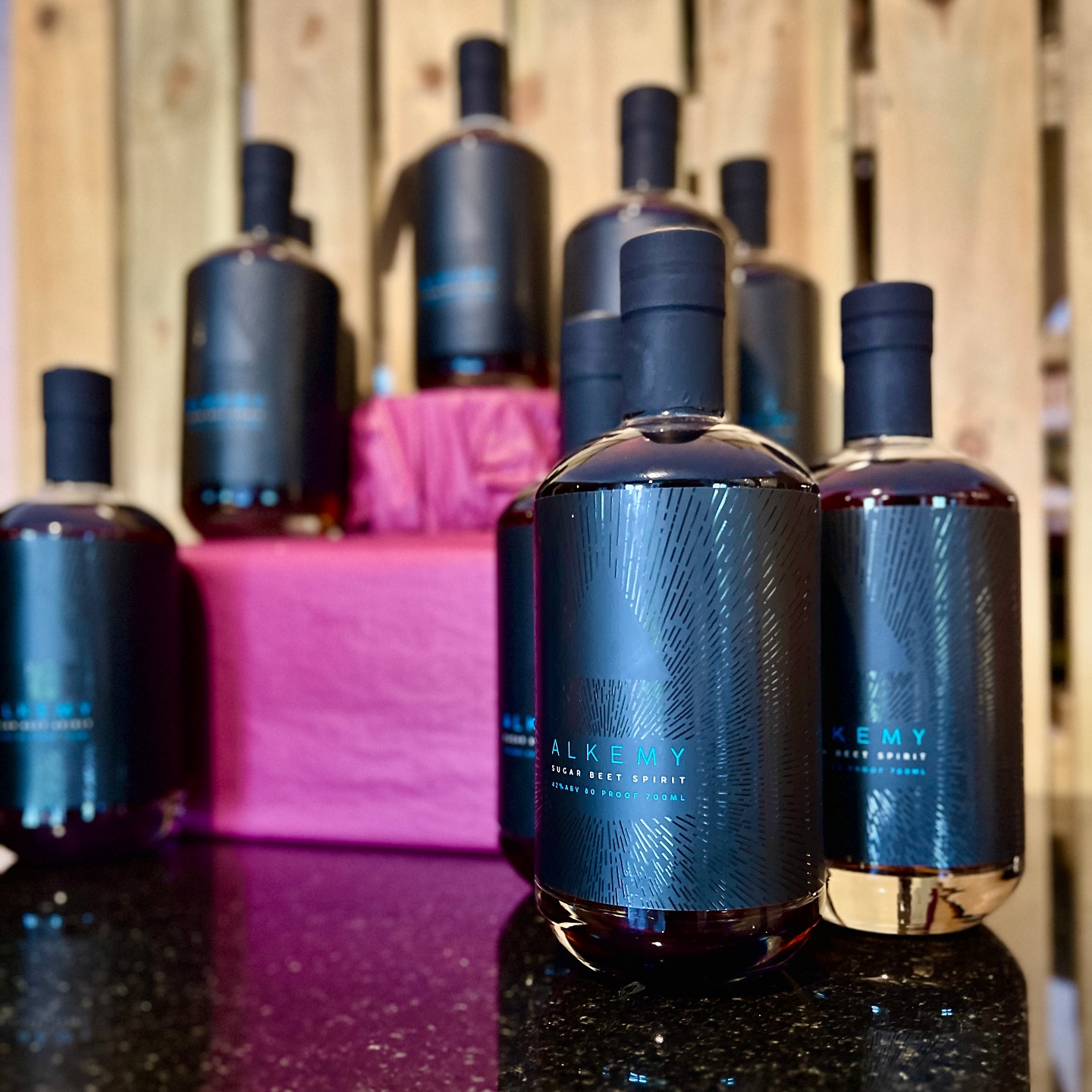Back by popular demand! Alkemy’s Sugar Beet Spirit. The guys over at Alkemy Distillery have been busy claiming a few awards for their hard work and we are happy to have it back on the shelves at Hennessey’s.
Alkemy Sugar Beet Spirit is made in Suffolk from 100% British sugar beet molasses.
.
Monday - Saturday: 9am - 5pm
Sunday: 10am - 2pm
.
www.hennesseylifestyle.co.uk
.
01284 386015
.
#supportlocal #coffeeshop #coffee #butterworth #tea #coffee #suffolkbutcher #butchers #butchery
#beef #lamb #chicken #pork #freerange #steak
#highwelfare #wine #finefoods #farmshop #wine
#gifts #shoplocal #bbq #summer #spring
#holidays