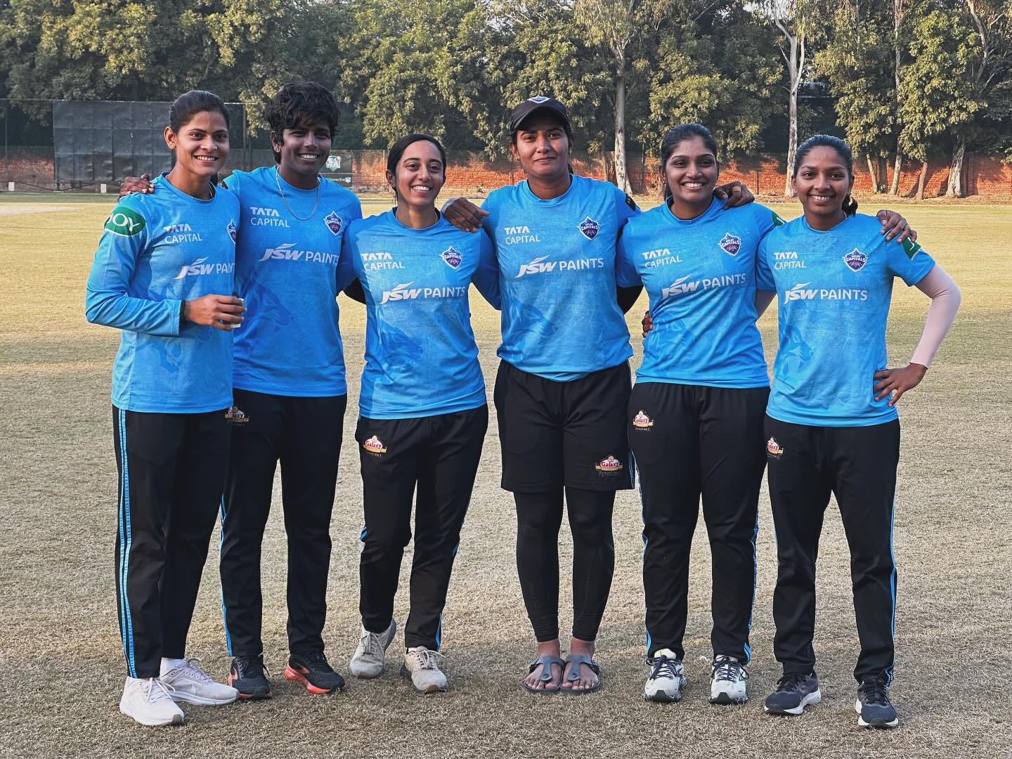 Delhi Capitals Womens Premier League Teams practice camp at The BallPark #WPL #weplayatballpark #womenscricket