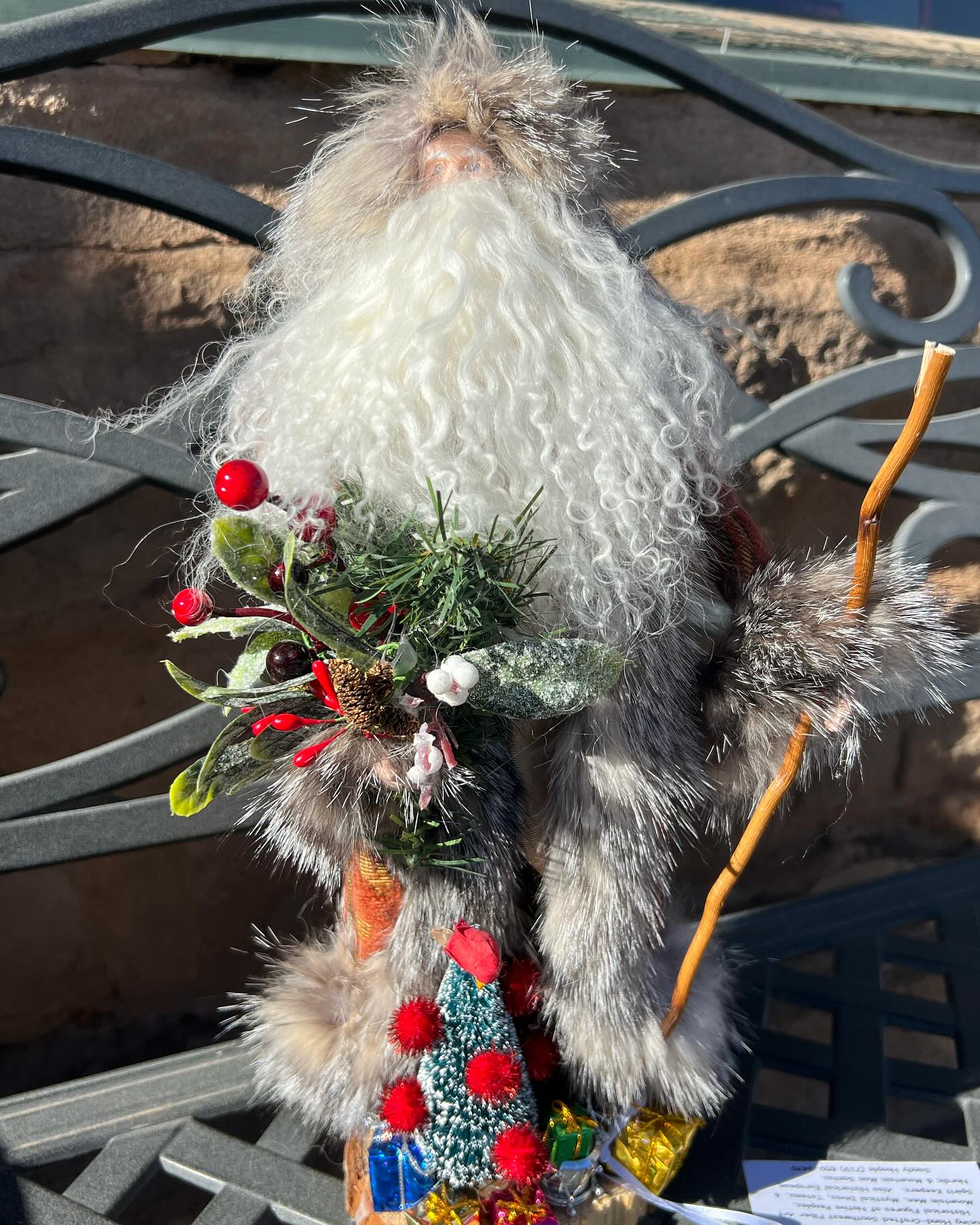 These one-of-a kind, collectible Santas lovingly handcrafted by Sandy Hoople in Boncarbo, CO, are available at Artisans. There are quite a few to choose from and they will be 15% off until Christmas!
We are OPEN today, Sunday, 12-17. Come on by!
DM for more info. Shipping available.