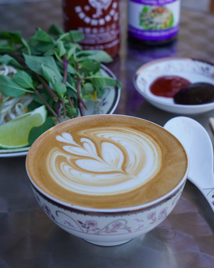 🍲+☕️? The unexpected combo you never knew you needed. Our Pho Latte is still here for a limited time, so savor the flavor fusion while you can!
.
.
.
#coffee #coffeetime #coffeelover #coffeelovers #coffeeshop #coffeeart #coffeelife #coffeegram #coffeeshots #coffeeshopvibes #coffeesesh #coffeeaddict #coffeeaddicts #latteart #lattegram #latteartgram #latteartporn #heartlatteart #bayareacoffee #bayareacoffeecommunity #bayareaeats #bayareafoodie #bayareafoodies #bayareafood #eeeeeats
