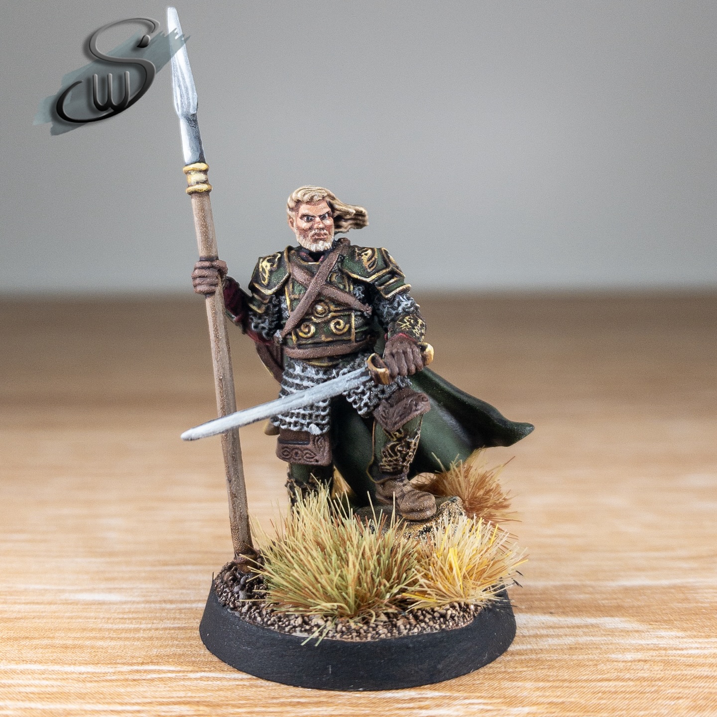 Elfhelm was the marshal who governed the Riders and other armed men of the garrison of Edoras from 3012 to 3019. He led his Éored during the War of the Ring. After the funeral of king Théoden, he was made Marshal of the East-mark of Rohan by King Éomer.
#LordOfTheRings
#MiddleEarth
#MESBG
#LOTRMiniatures
#LOTRSBG
#GamesWorkshop
#MiddleEarthSBG
#MiniaturePainting
#PaintingMiniatures
#TabletopMiniatures
#MiniaturePainter
#MiniatureHobby
#Wargaming
#Rohan
#Elfhelm
#RidersOfRohan
#RohanMiniatures
#MiddleEarthRohan
#LOTRFan
#MiniatureArt
#MiniatureCommunity
#FantasyMiniatures
#InstaMiniatures
#MiddleEarthStrategyBattleGame
#WargamingCommunity
#GeekCulture
#MiniatureCollecting
#RohanWarriors
#TabletopWargaming