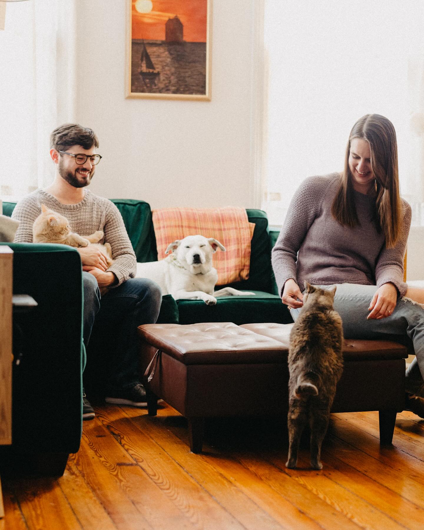 Twas a charming little world I stepped into when I met these two for photos. Looking forward to the celebration at one of the loveliest little venue in Philly, imo! 🫶🏼 @maasbuilding