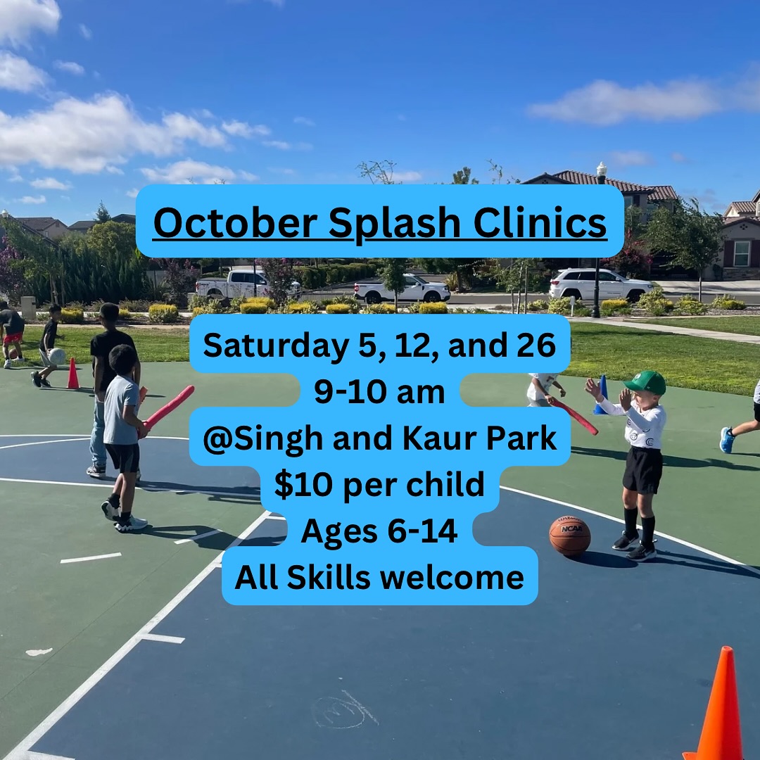 October Splash Clinics
#makeasplash