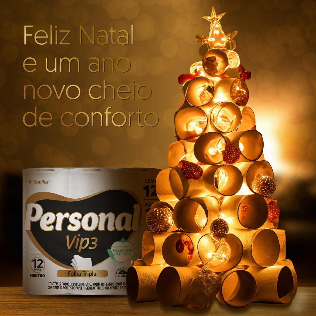 A Família Personal Vip deseja à todos um feliz natal!🎅🎄