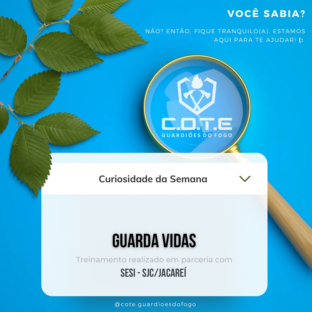 Neste post, estamos aqui para falar sobre uma das profissões mais importantes para a população, Guarda Vidas! 🏊🏼⛑️
Ficou interessado(a) nessa área? Acesse o site abaixo para maiores informações:
www.ccb.policiamilitar.sp.gov.br
Deixe também, aqui nos comentários, o que mais você gostaria de ver por aqui! ↓
Compartilhar conhecimento, é compartilhar vida! ❤️🤝
C.O.T.E. - Guardiões do Fogo,
“Lutando pela sua vida e seu futuro.”
#guardavidas #salvavidas #praia #profissão #treinamentos #saopaulo
